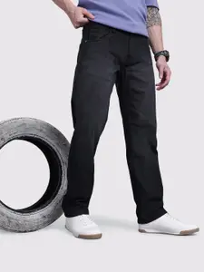 The Roadster Life Co. Men Mid-Rise Light Fade Regular Fit Jeans