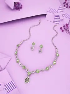 Anouk Gold-Plated Earring & Necklace Set