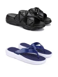 PENNEN Women Multicoloured Thong Flip-Flops