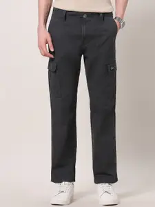 U.S. Polo Assn. Denim Co. Men Cargos Straight Fit Trousers