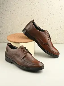 Mactree Men Leather Formal Derbys