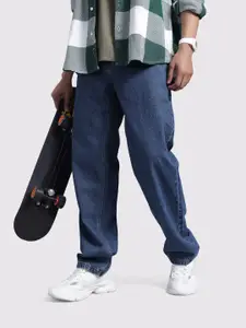 The Roadster Life Co. Men Straight Fit Pure Cotton Jeans