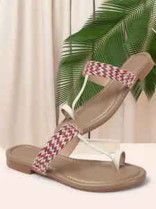 AVIVASTYLE Women One Toe Flats