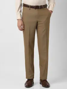 Van Heusen Men Textured Trousers