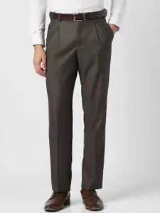 Van Heusen Men Pleated Trousers