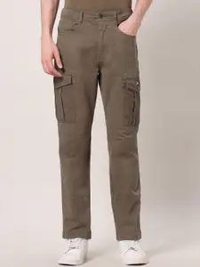 U.S. Polo Assn. Denim Co. Men Cotton Regular Fit Cargos Trousers