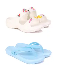 PENNEN Women Multicoloured Thong Flip-Flops