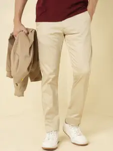 Allen Solly Men Slim Fit Mid-Rise Regular Trousers