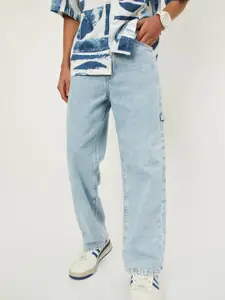 max Boys Regular Fit Mid-Rise Highly Distressed Heavy Fade Jeans