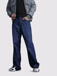 The Roadster Life Co. Men  Cotton Flared Light Fade Jeans