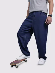 The Roadster Life Co. Men Baggy Fit Pure Cotton Jeans