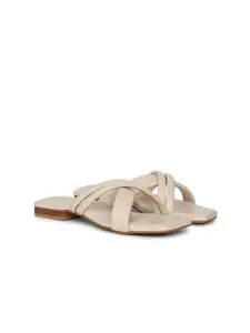 dbcooper Women Open Toe Strappy Flats