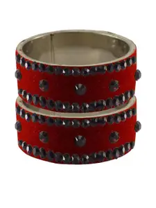 Vidhya Kangan Women Red Brass Bangle