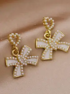 MEENAZ Animal Shaped Drop Earrings