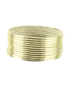 Vidhya Kangan White Bangle Set