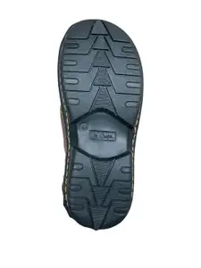 Lee Cooper Men Brown Leather Sandals