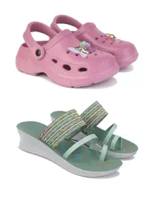 PENNEN Women Multicoloured Thong Flip-Flops