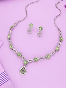 Anouk Gold-Plated Earring & Necklace Set