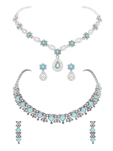 Anouk Gold-Plated Earring & Necklace Set