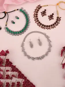 Anouk Gold-Plated Earring & Necklace Set