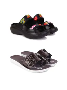 PENNEN Women Multicoloured Thong Flip-Flops