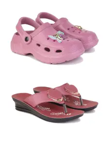 PENNEN Women Multicoloured Thong Flip-Flops