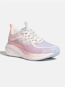 Xtep Women Textile Lace-Ups Running Shoes