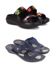 PENNEN Women Multicoloured Thong Flip-Flops