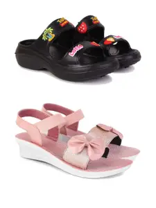 PENNEN Women Multicoloured Thong Flip-Flops