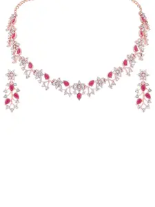 Anouk Gold-Plated Earring & Necklace Set