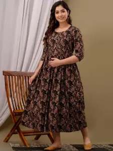 FASHION CLOUD Women Printed A-Line Kurti