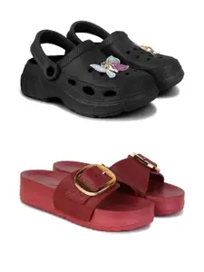 PENNEN Women Multicoloured Thong Flip-Flops