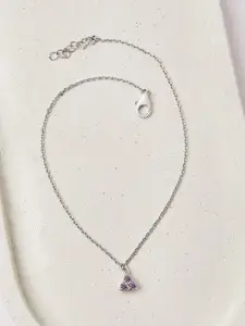 Mia by Tanishq Zircon Anklet