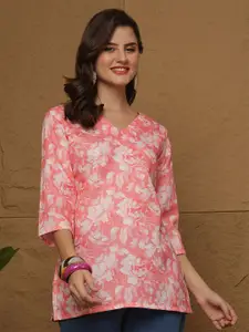 Anouk Rustic Women Floral Printed Kurti
