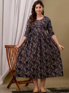 FASHION CLOUD Women Printed A-Line Kurti