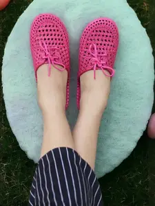 aadi Women Red Sliders