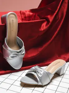 DressBerry Women Embellished Party Block Sandals