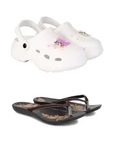 PENNEN Women Multicoloured Thong Flip-Flops