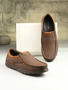 Eego Italy Men Solid Boat Shoes