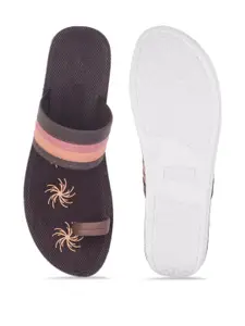 PENNEN Women Multicoloured Thong Flip-Flops