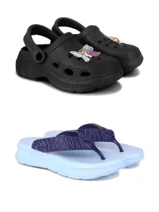 PENNEN Women Multicoloured Thong Flip-Flops