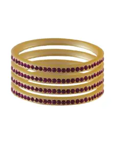 Vidhya Kangan Rani Stone Stud Acrylic Bangle