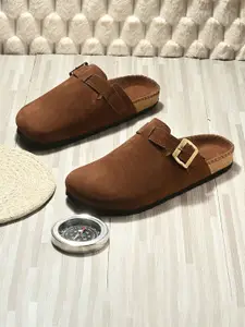 Vellinto Men Mules With Buckles