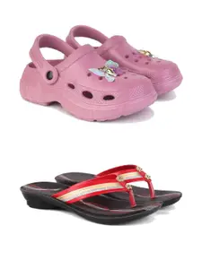 PENNEN Women Multicoloured Thong Flip-Flops