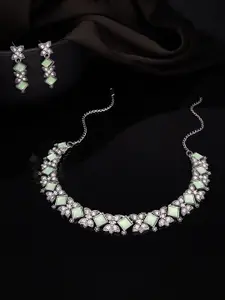 Anouk Gold-Plated Earring & Necklace Set