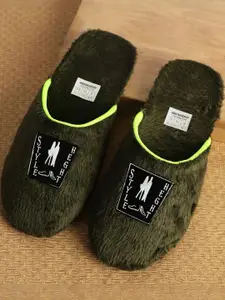 Style Height Men Green Flip Flops