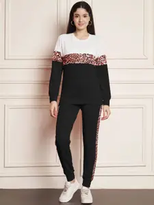DTR FASHION Animal Printed T-Shirt With Joggers Co-Ords