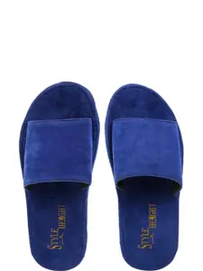 Style Height Men Blue Flip Flops
