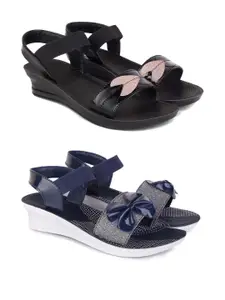 PENNEN Women Multicoloured Thong Flip-Flops