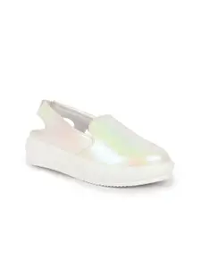 FAUSTO Women Round Toe PU Loafers